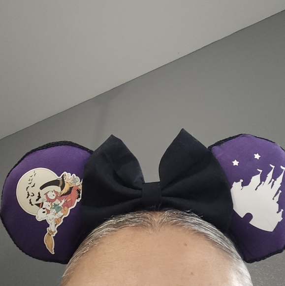 Halloween Disney Ears, Purple/Black w/ Huey, Dewey and Louie - Picture 9 of 9
